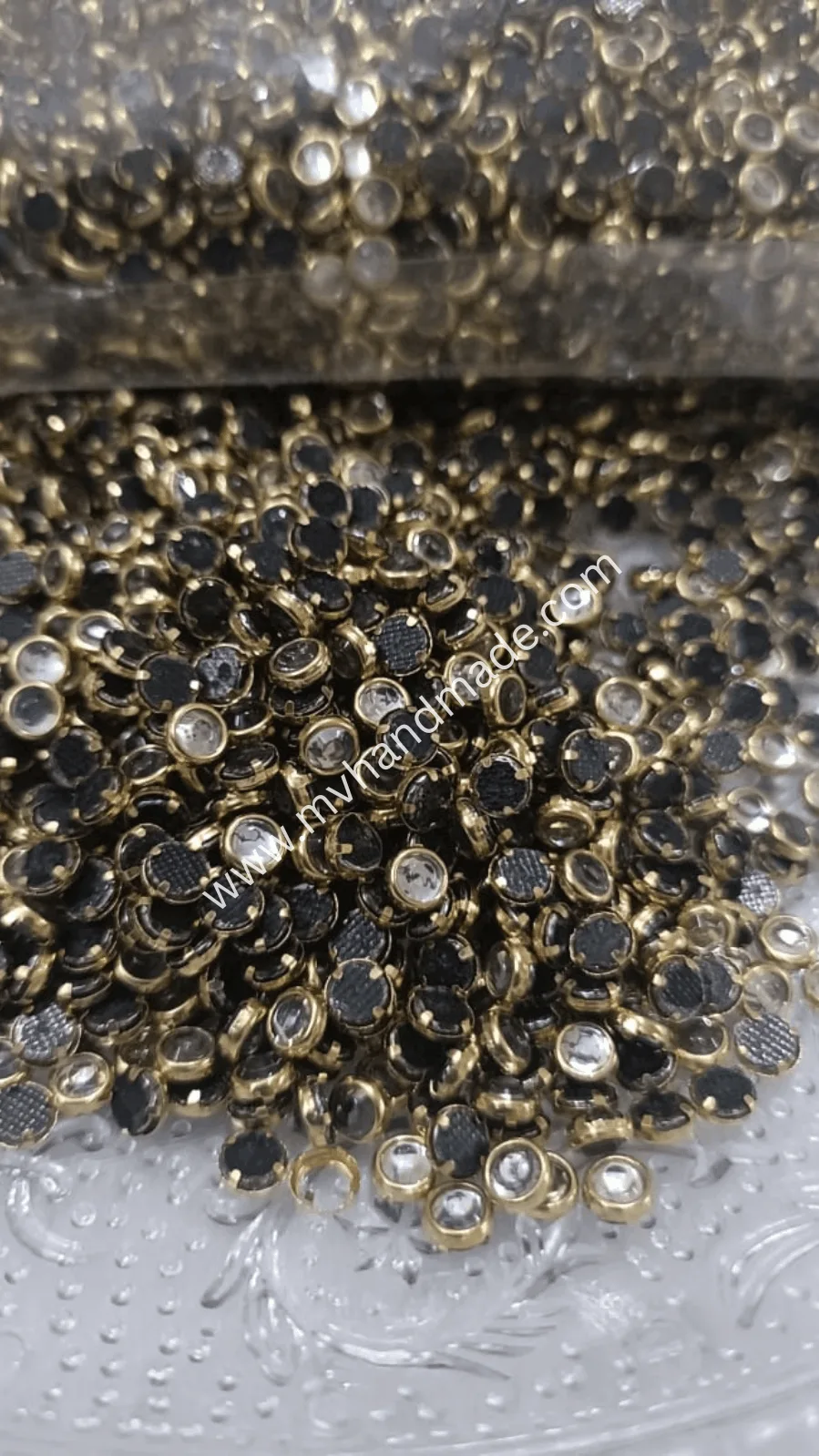 4mm round white