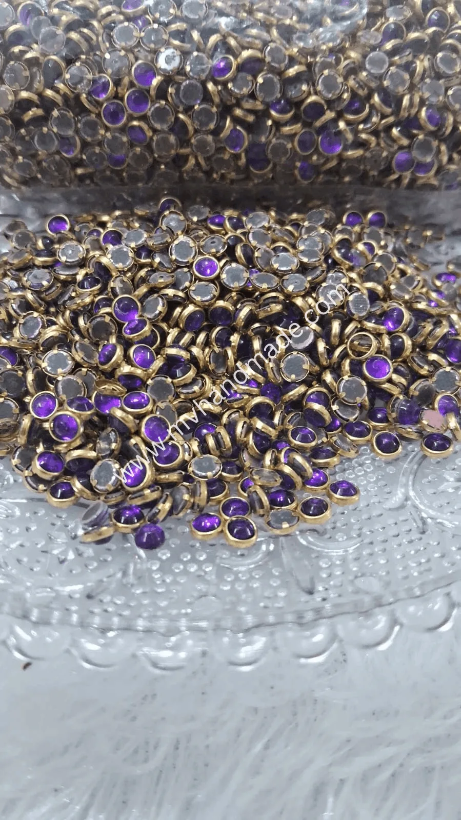 4mm round glossy