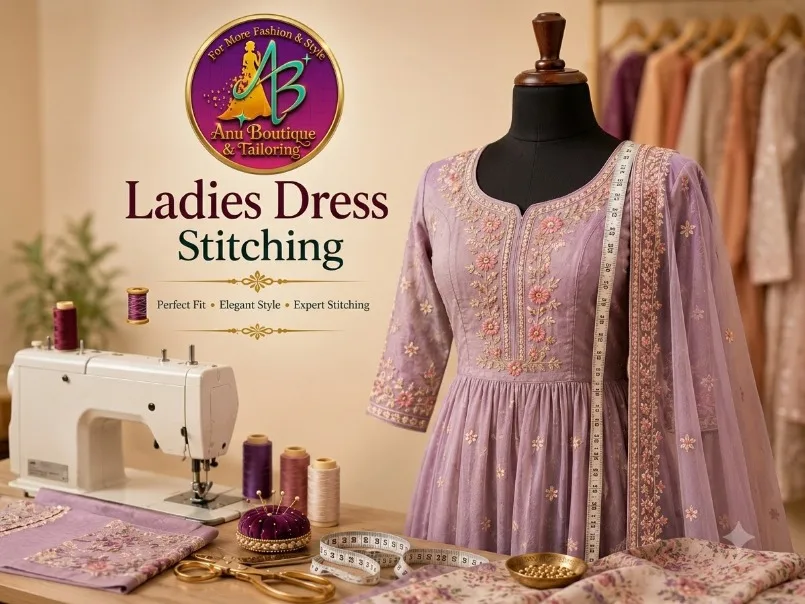 Ladies Dress Stitching