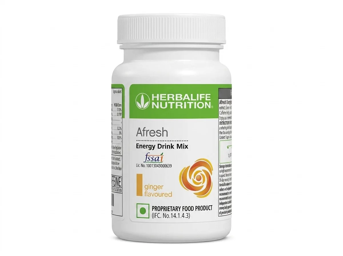 Afresh Energy Drink Mix - Ginger 50 gms