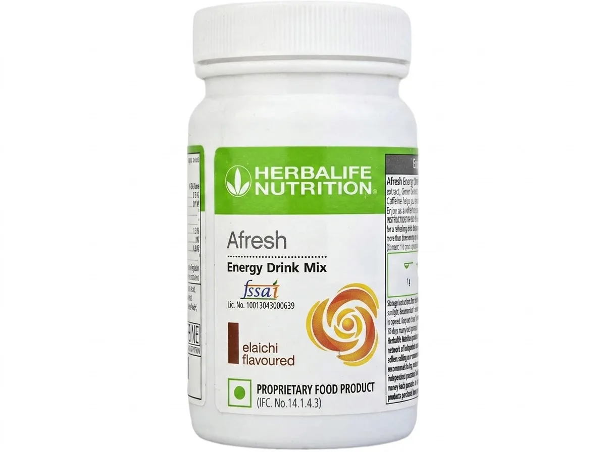 Afresh Energy Drink Mix - Elaichi 50 gms