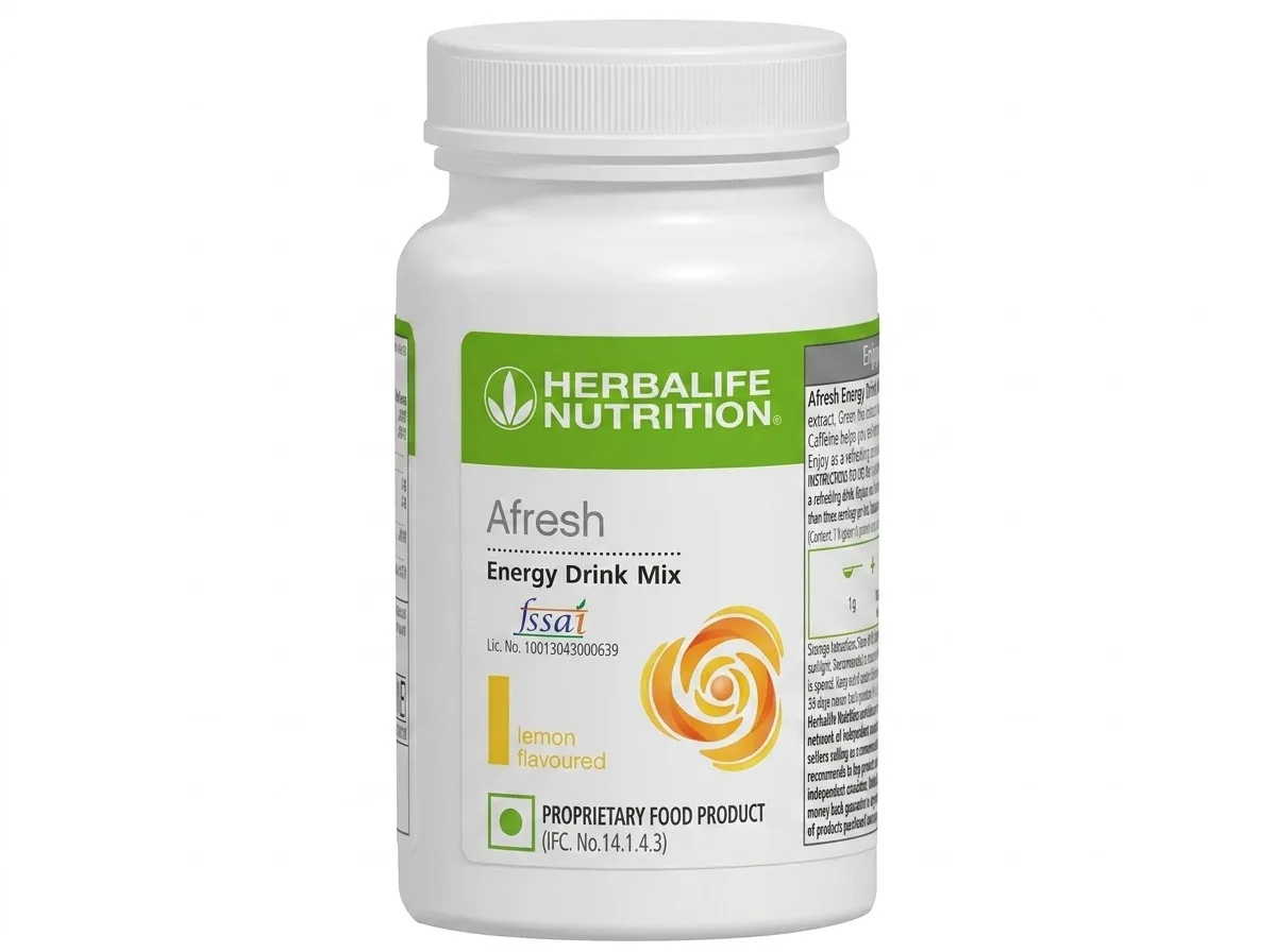 Afresh Energy Drink Mix - Lemon 50 gms