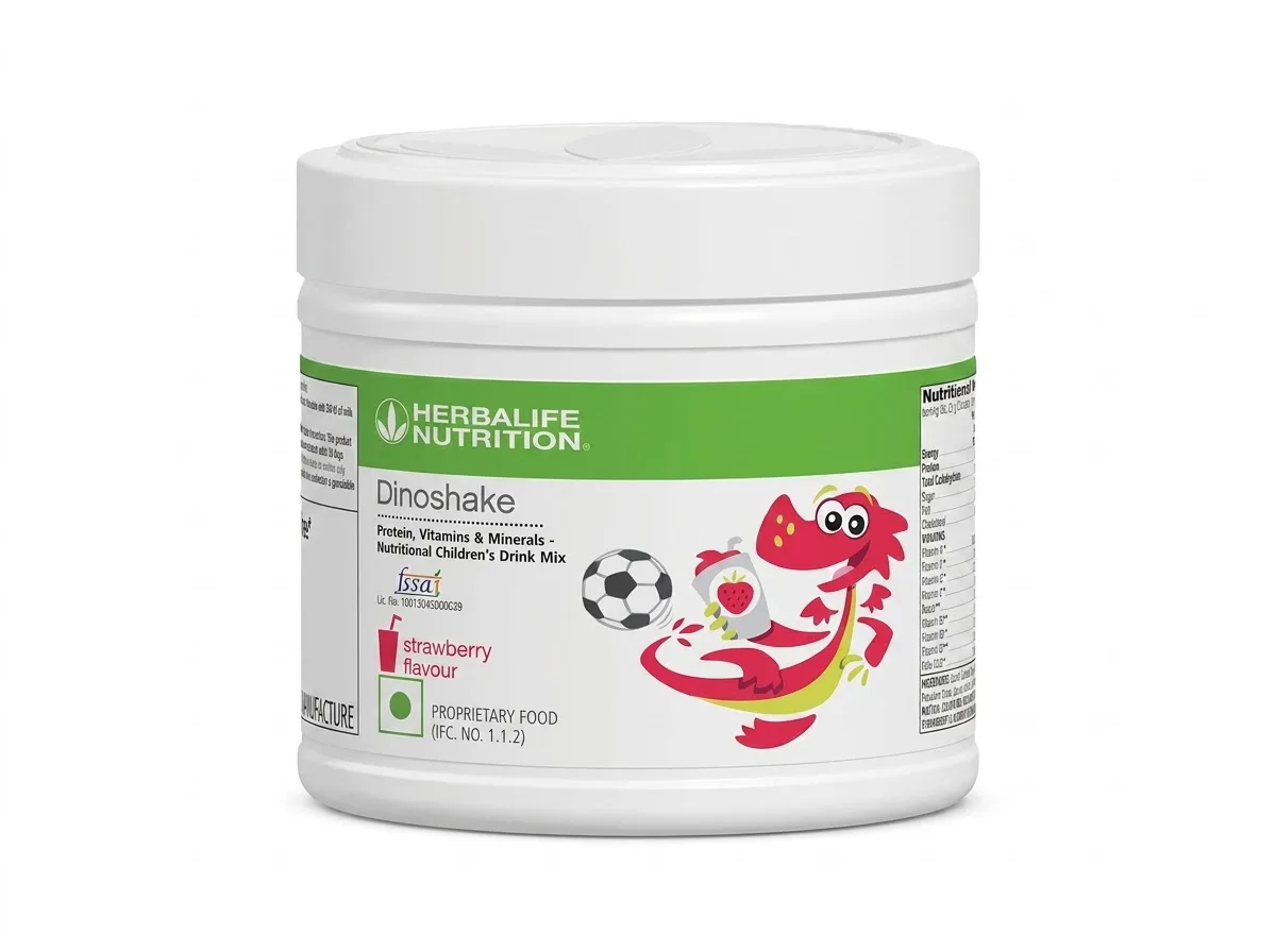 Dinoshake Nutritional Children's Drink Mix - Strawberry -200gms