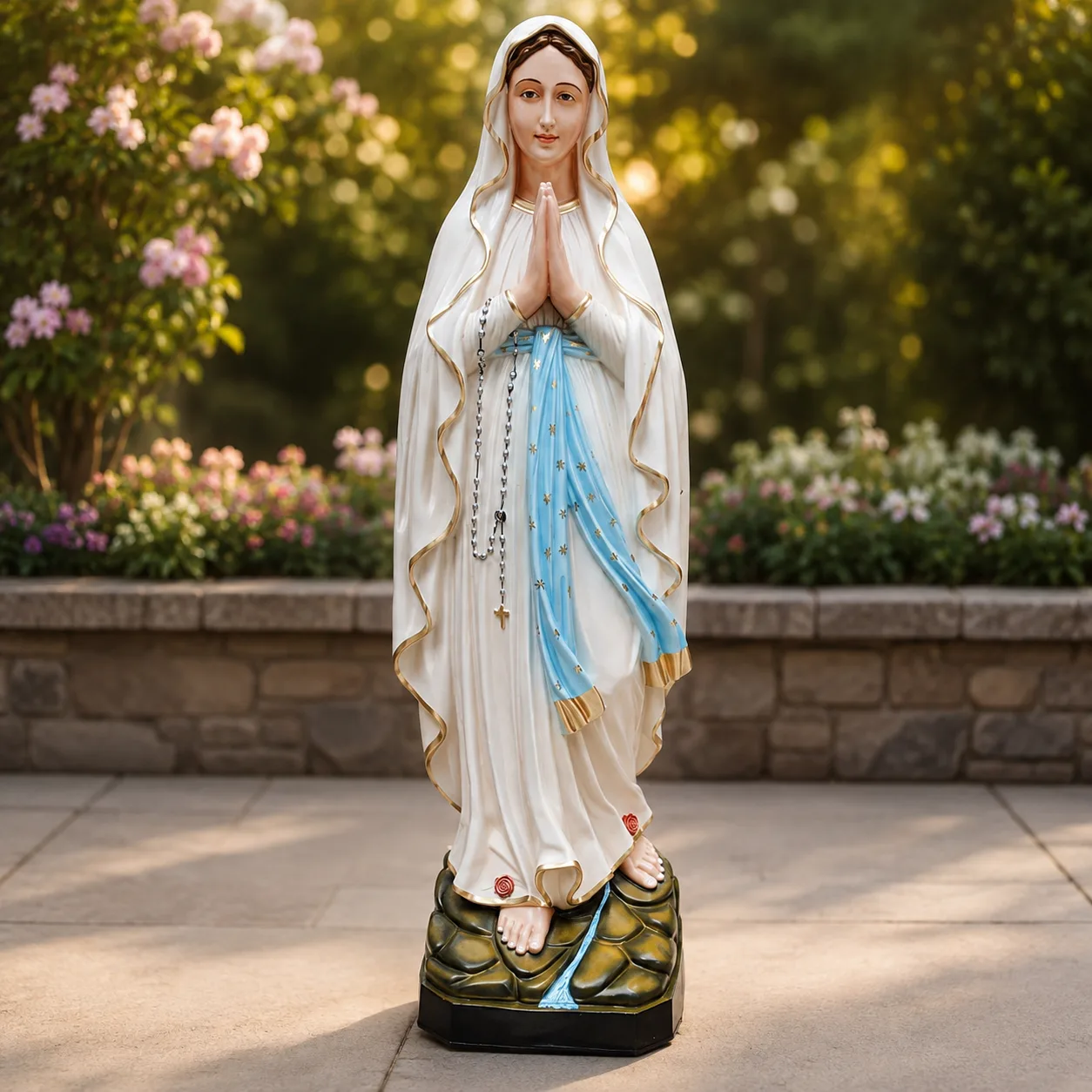 5 Ft Our Lady of Lourdes Statue