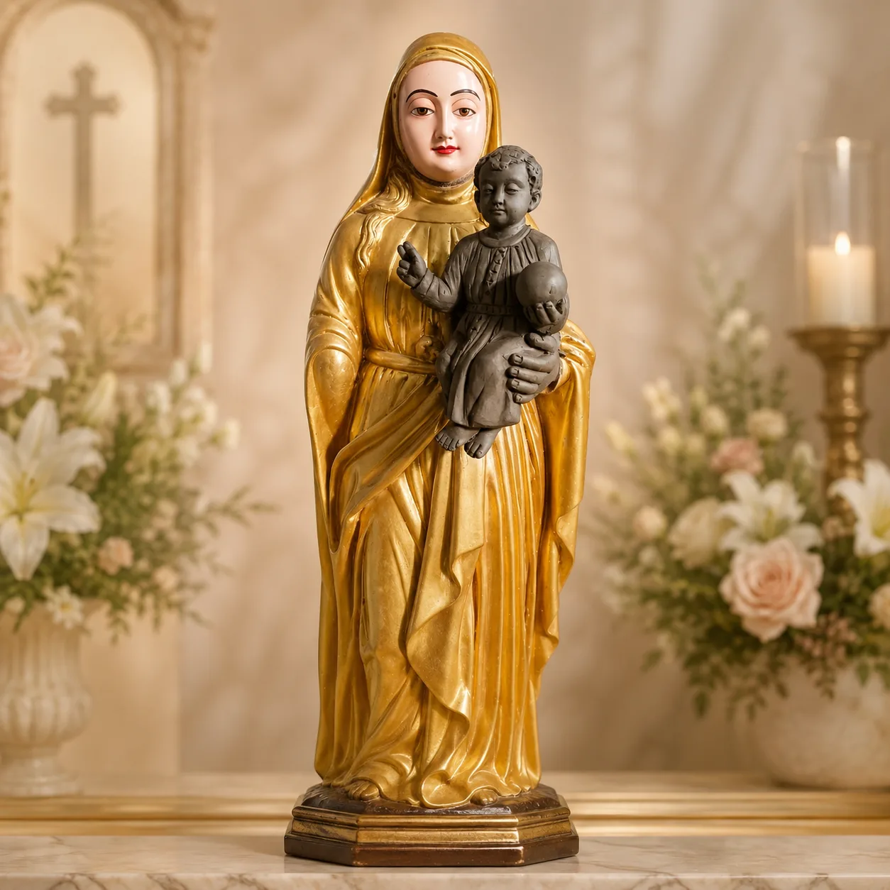 Our Lady with Child Jesus Statue