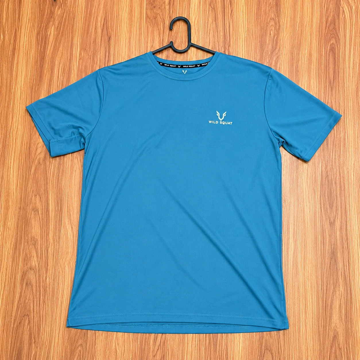 Wild Squat Blue Sports T-Shirt