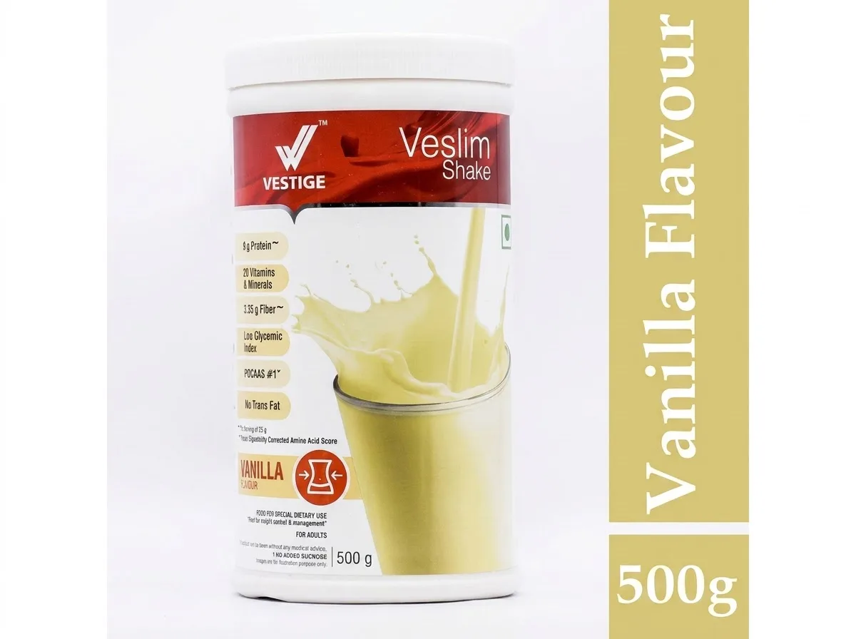 Veslim Shake Vanilla Flavour 500 gms