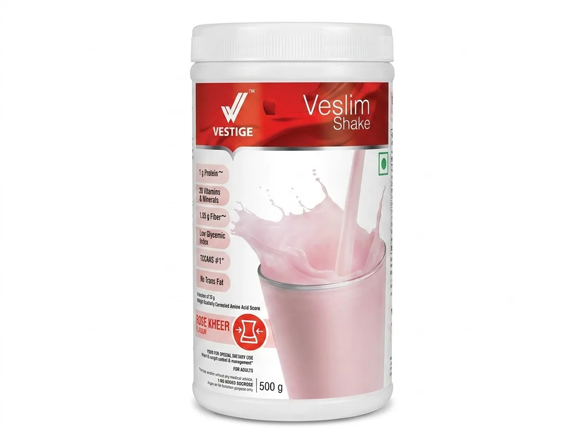 Veslim Shake Rose kheer Flavour 500 gms