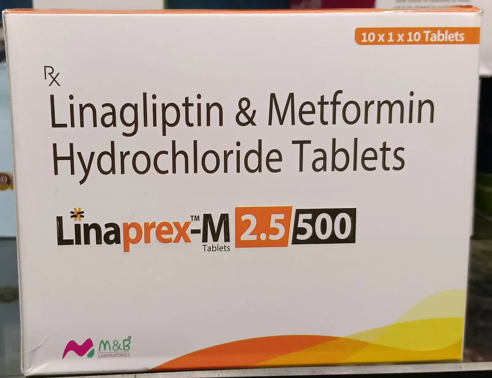 LINAPREX M 2.5/500MG