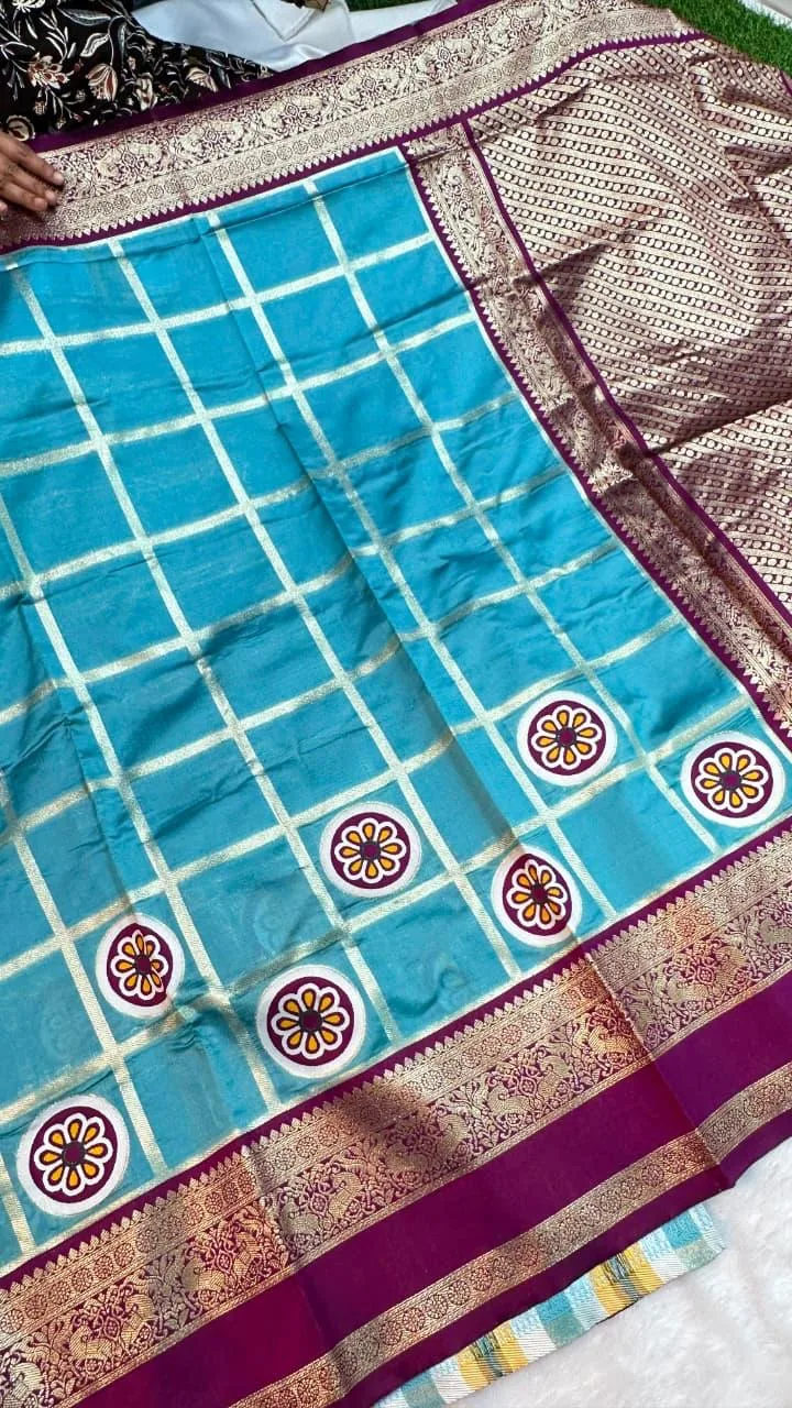 Nyakaa pattu sarees