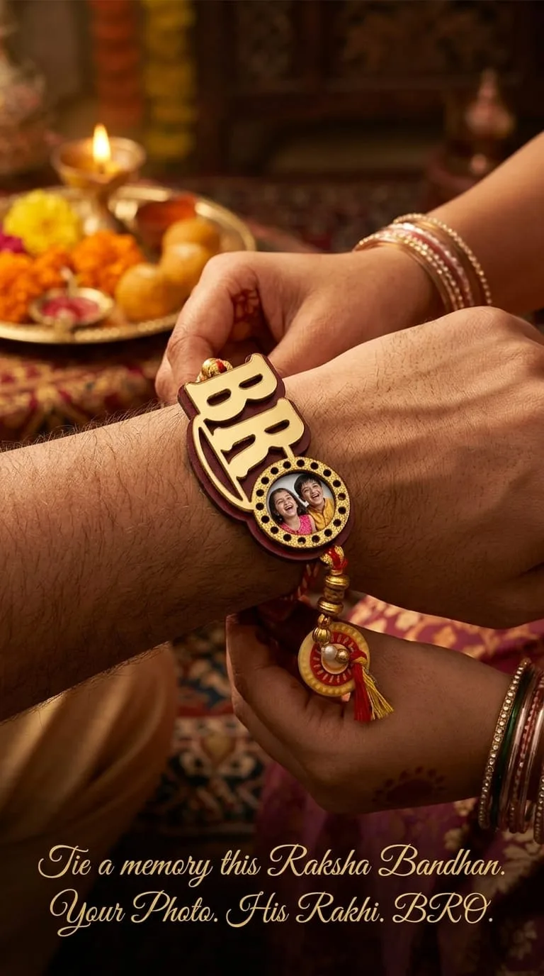 BRO NAMED RAKHI WITH PICTURE