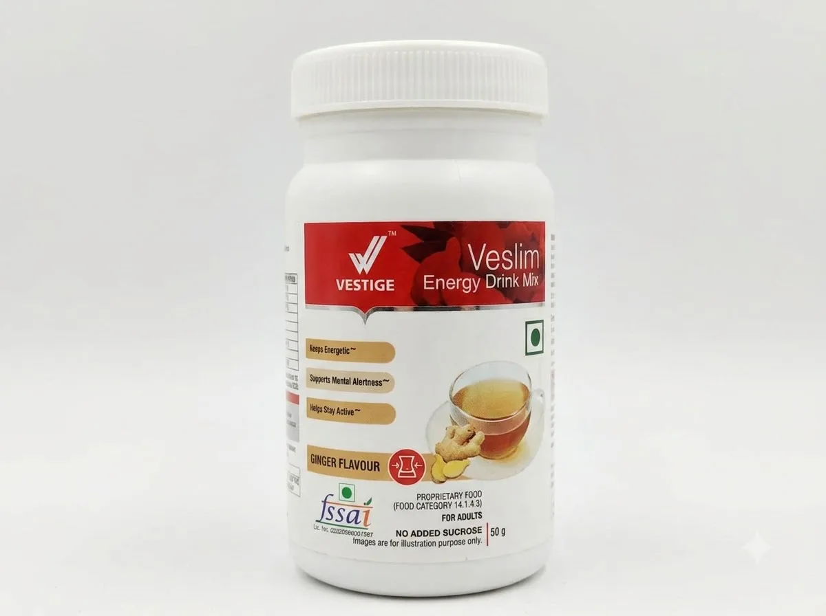 Veslim Energy drink mix Ginger flavour