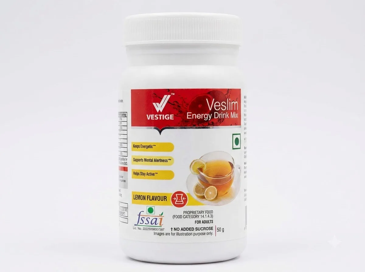 Veslim Energy drink mix Lemon Flavour