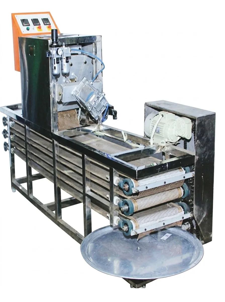 Half cook chapati Machine