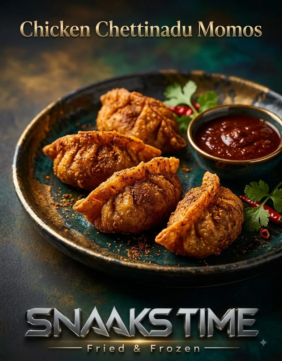 Chicken Chettinadu Momos #628