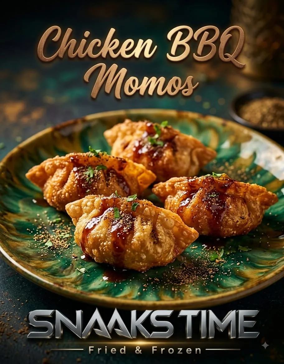 Chicken BBQ Momos #625