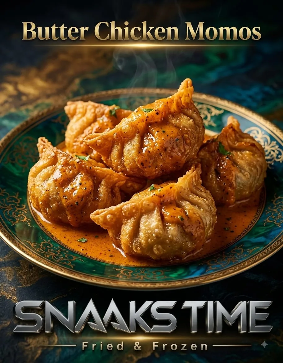 Butter Chicken Momos #626