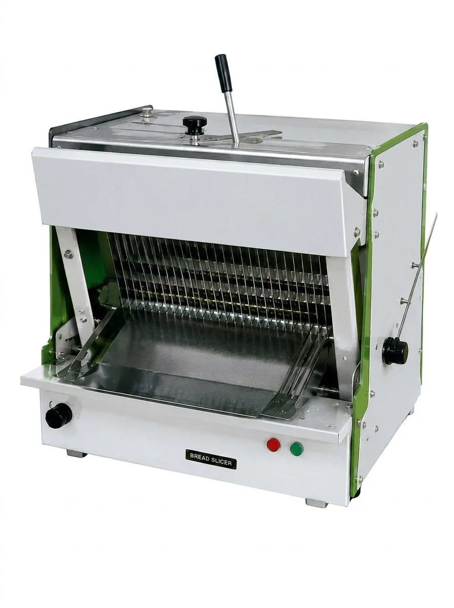Heavy-Duty Commercial Bread Slicer Machine