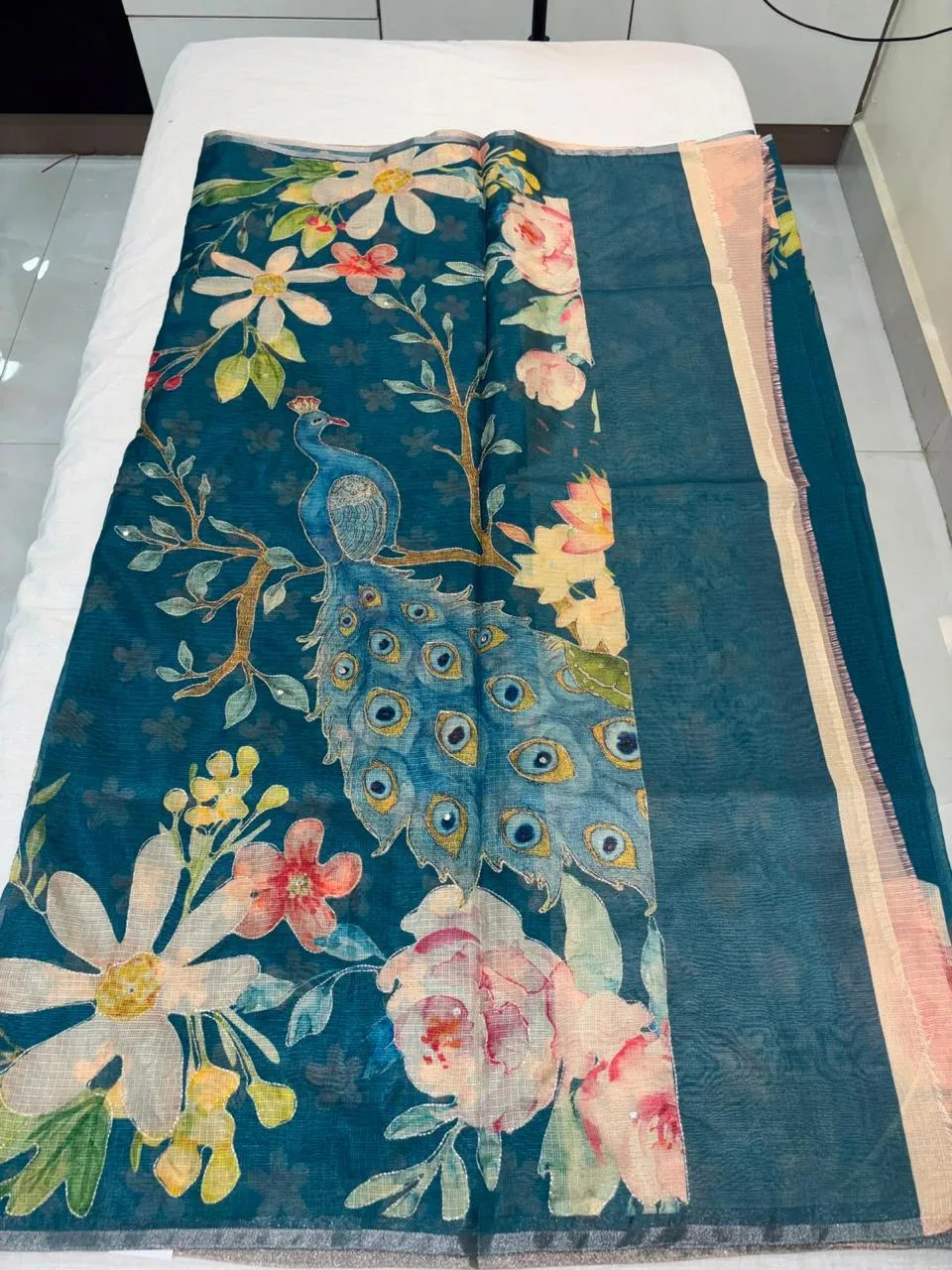 Silk kota work