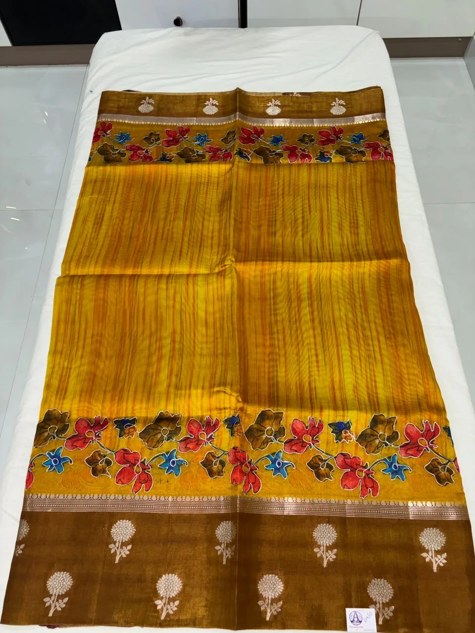 Silk work saree