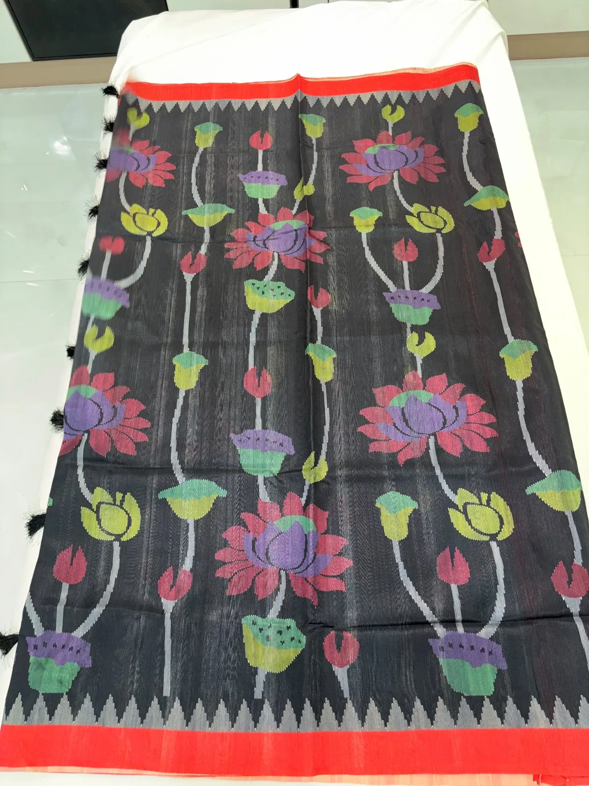 Tussar prints