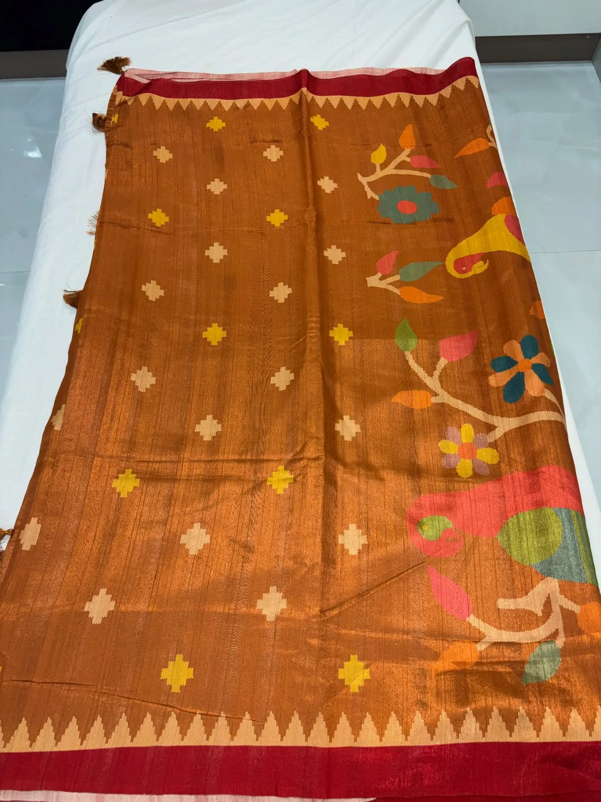 tussar prints