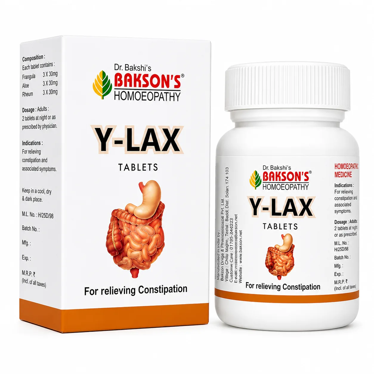 Bakson Y-Lax Tablet