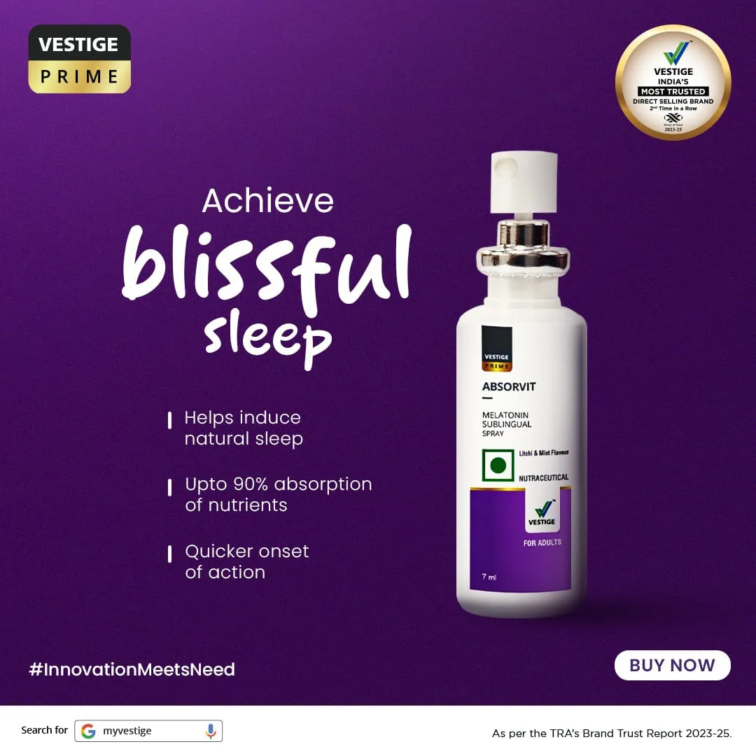 Vestige Absorvit Melatonin Sublingual Spray