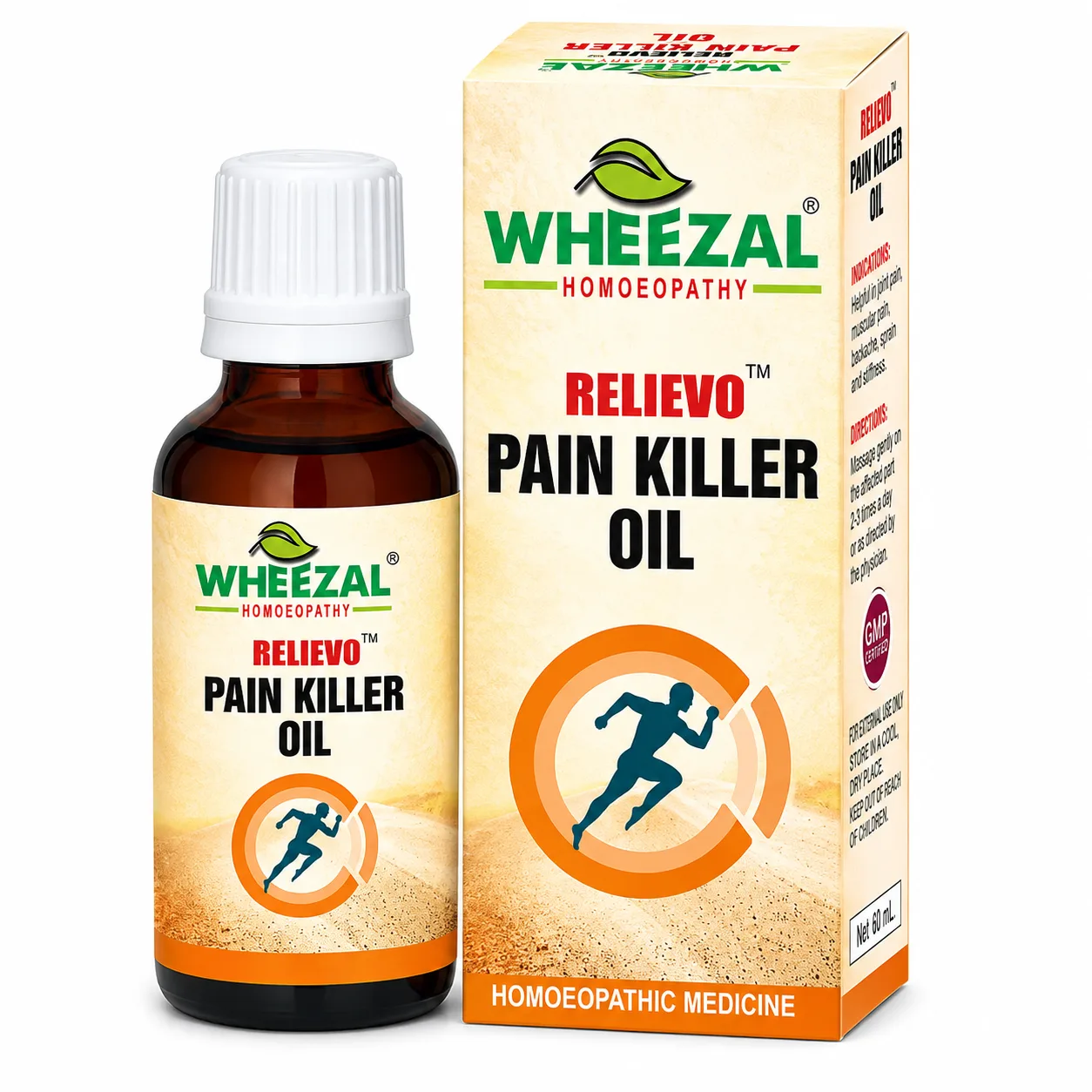 Wheezal Relievo Pain Killer Oil