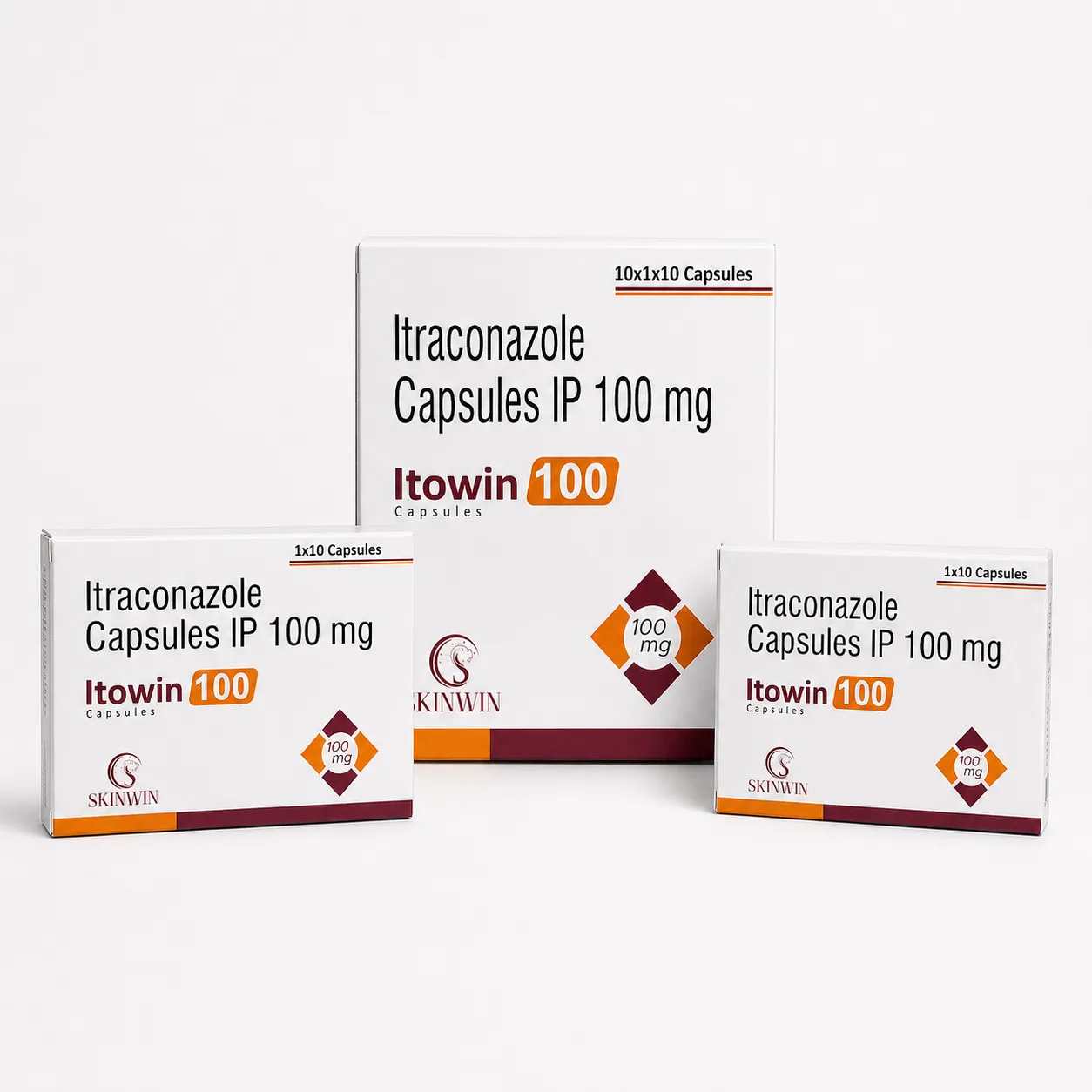 Itowin 100 Capsules – Itraconazole Capsules IP 100 mg