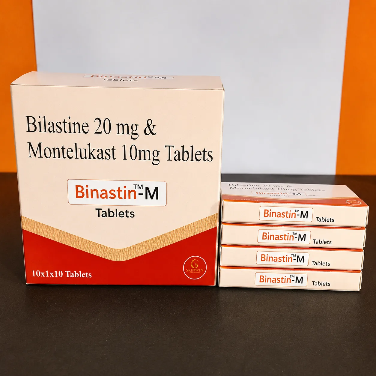 Binastin-M Tablets – Bilastine 20 mg & Montelukast 10 mg