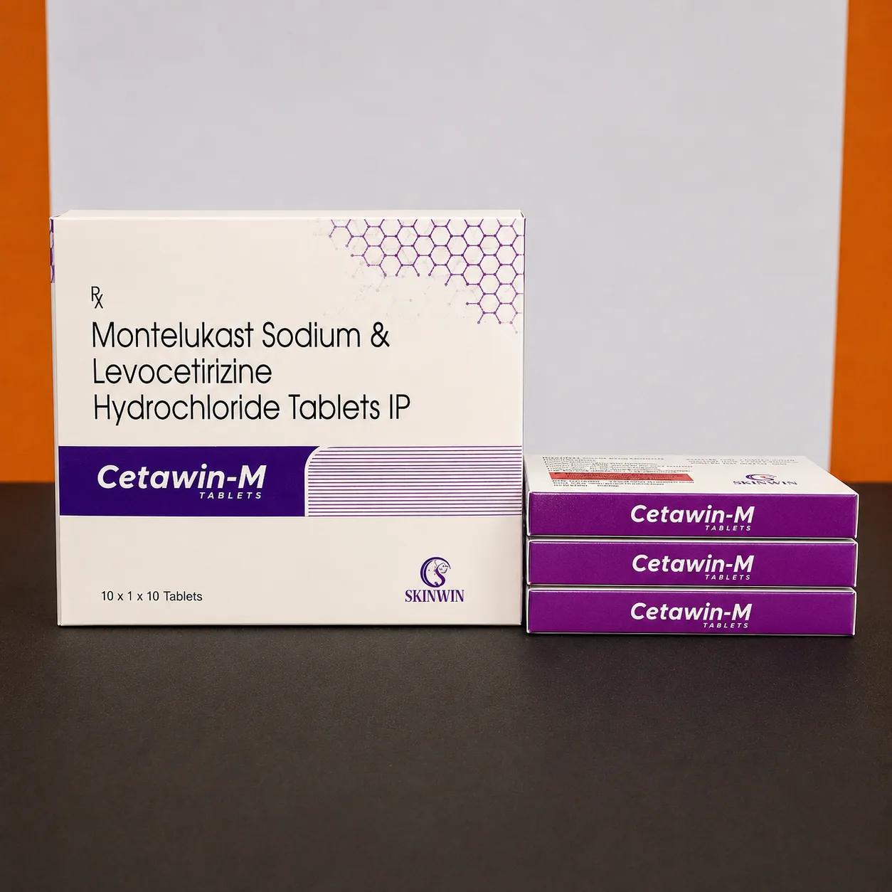 Cetawin-M Tablets - Montelukast Sodium and Levocetirizine Hydrochloride Tablets
