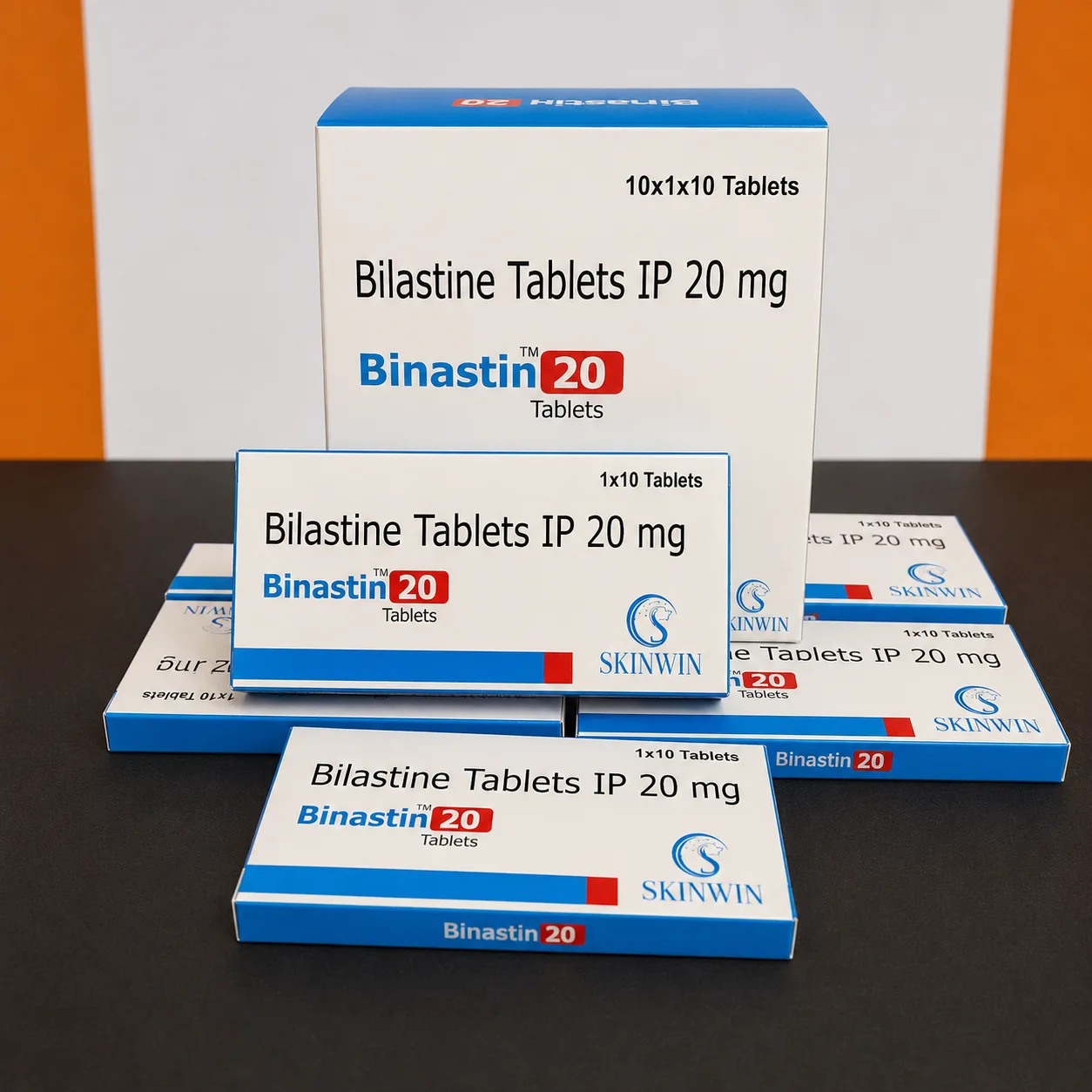 Binastin 20 Tablets - Bilastine Tablets IP 20 mg