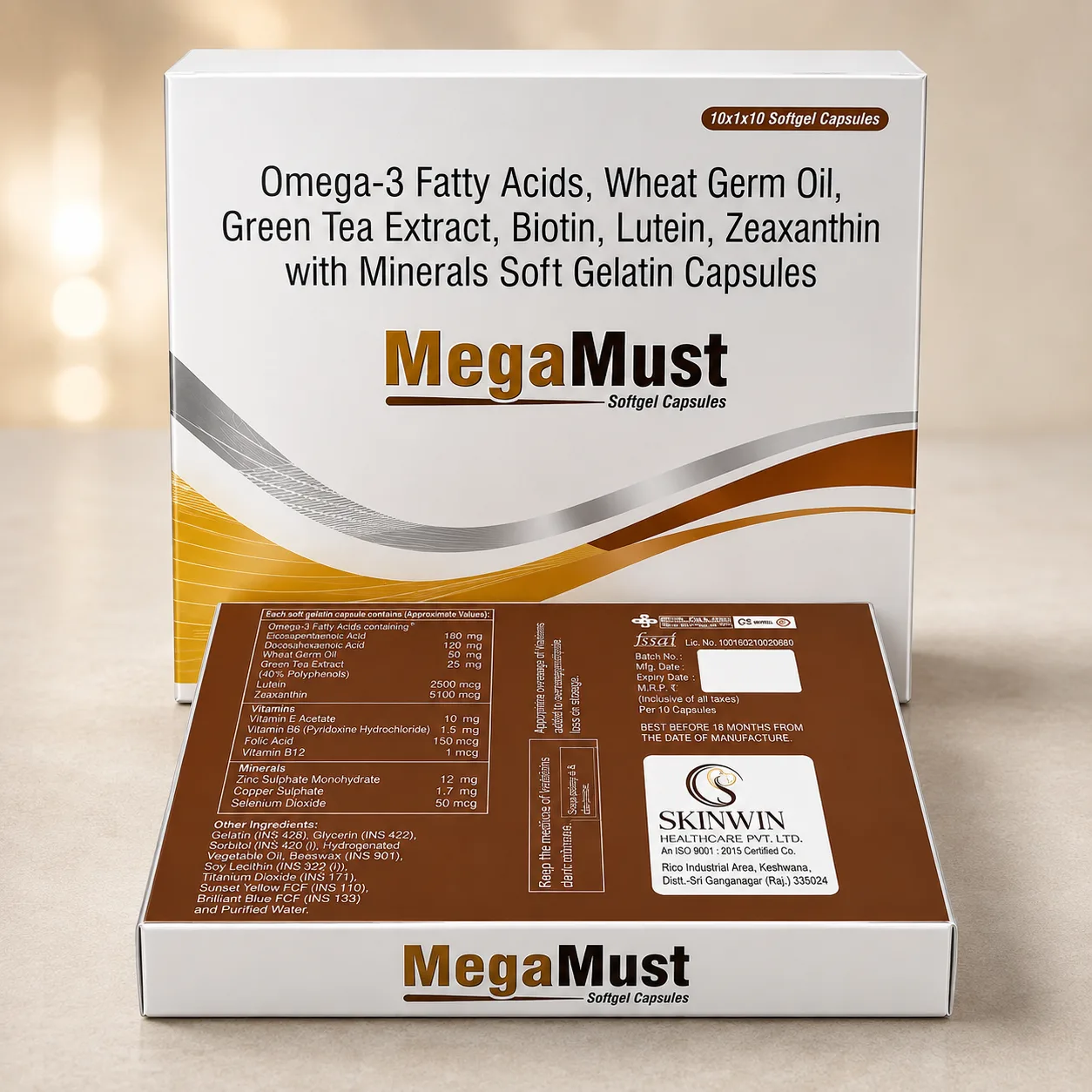 MegaMust Softgel Capsules