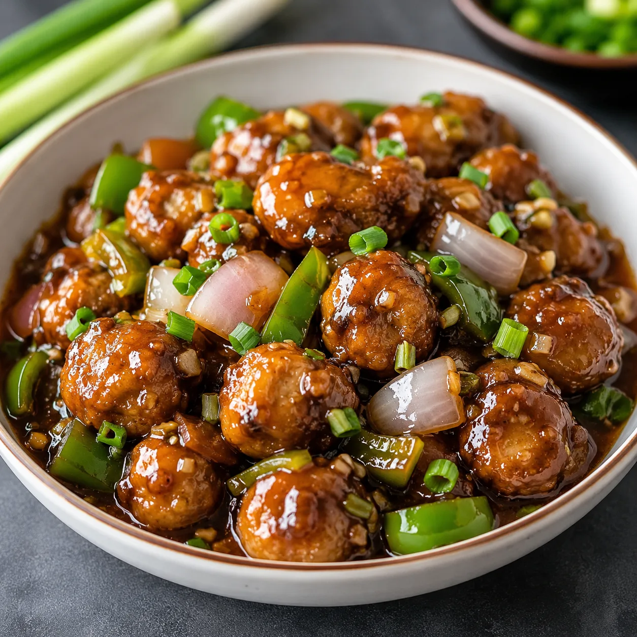 Mushroom Manchurian