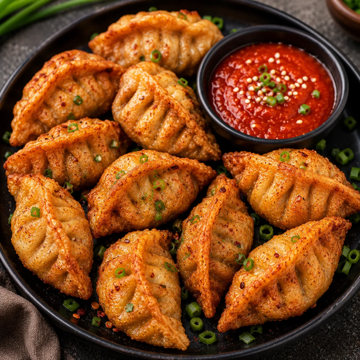 Chicken Fried Momos