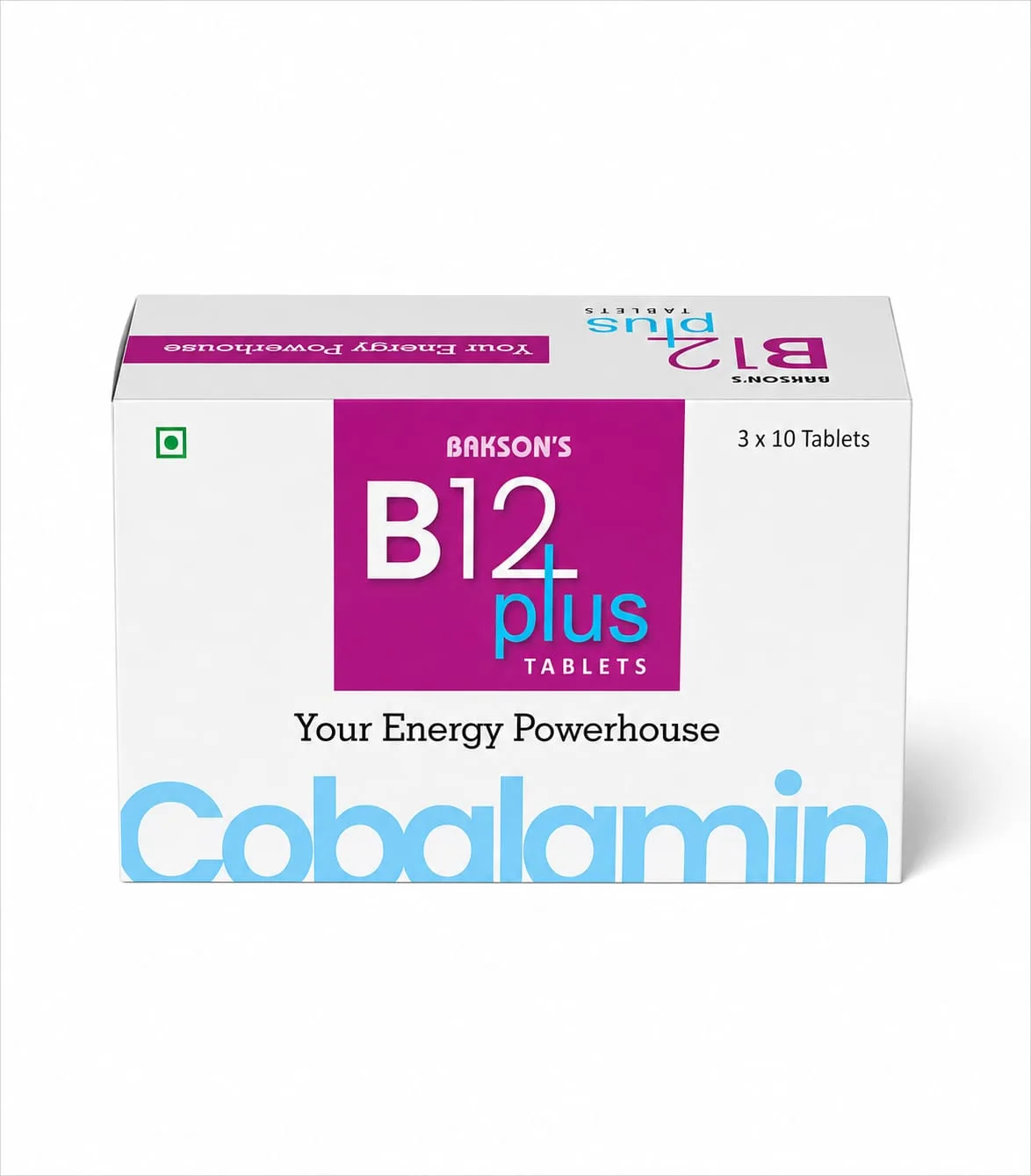 Bakson B 12 Plus Tablets (3 Strips*10 Tabs)
