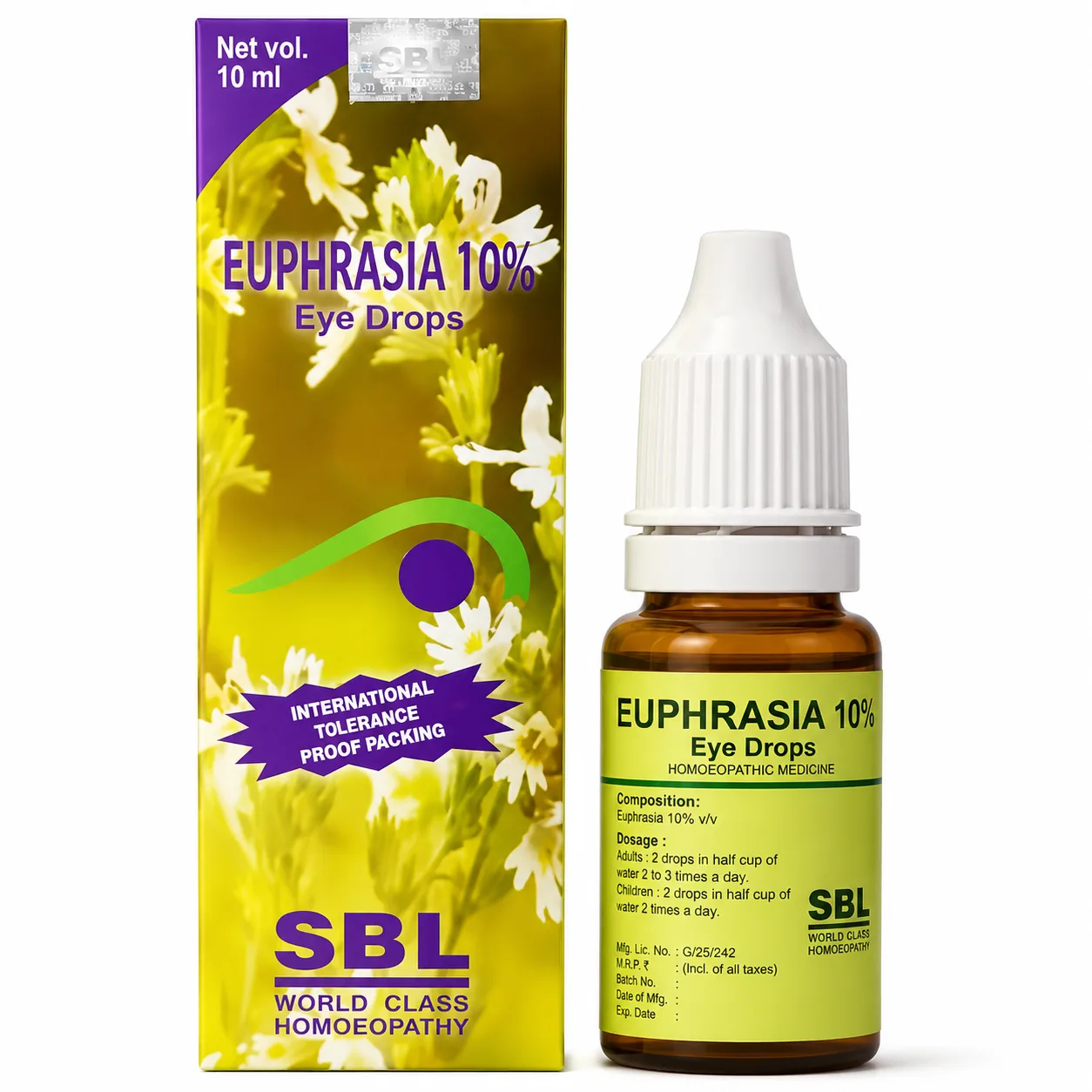SBL Euphresia 10% Eye Drops (10 ml)