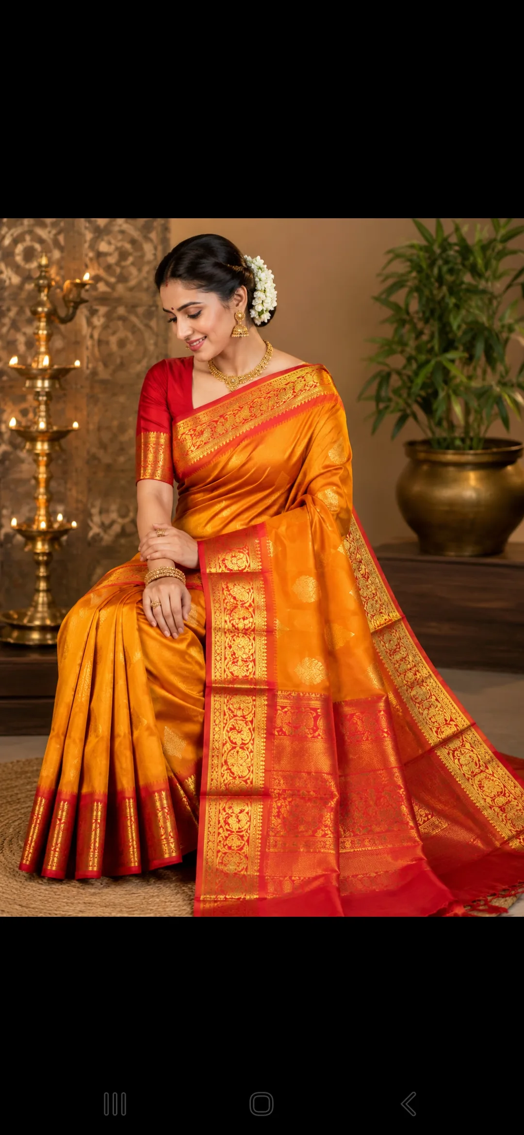 Kanchi pattu saree