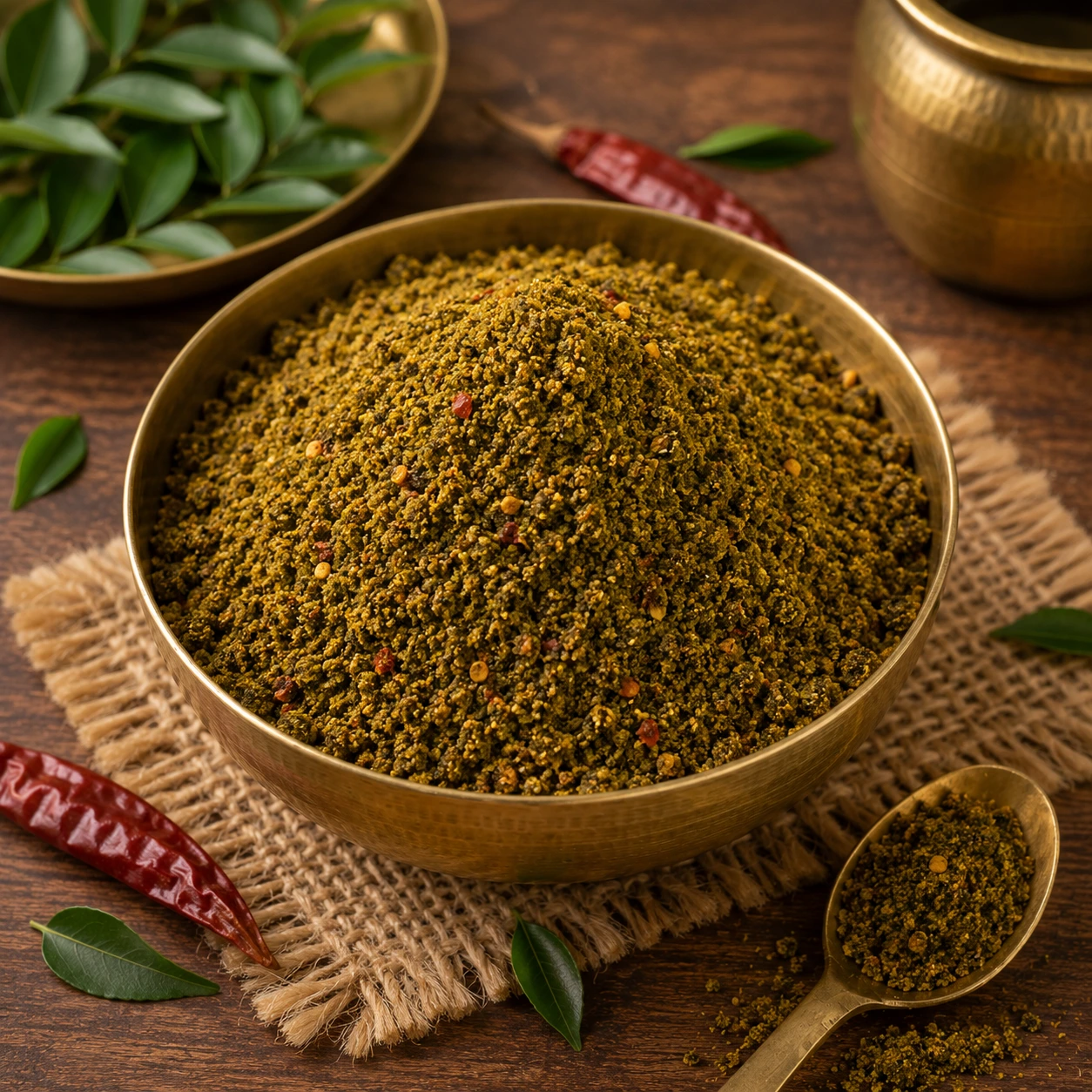 Karivepaku Karam Podi