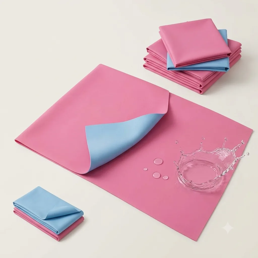 RXSHOPY Waterproof Mackintosh Dry Rubber Sheet Urine mat for Baby and Adults