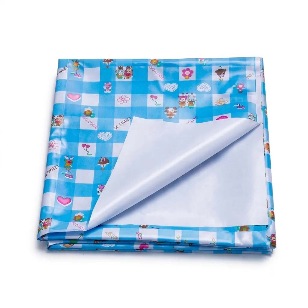 RXSHOPY PVC Plastic Waterproof Dry Rubber Sheet Urine Mat for Toddlers Kids Adults