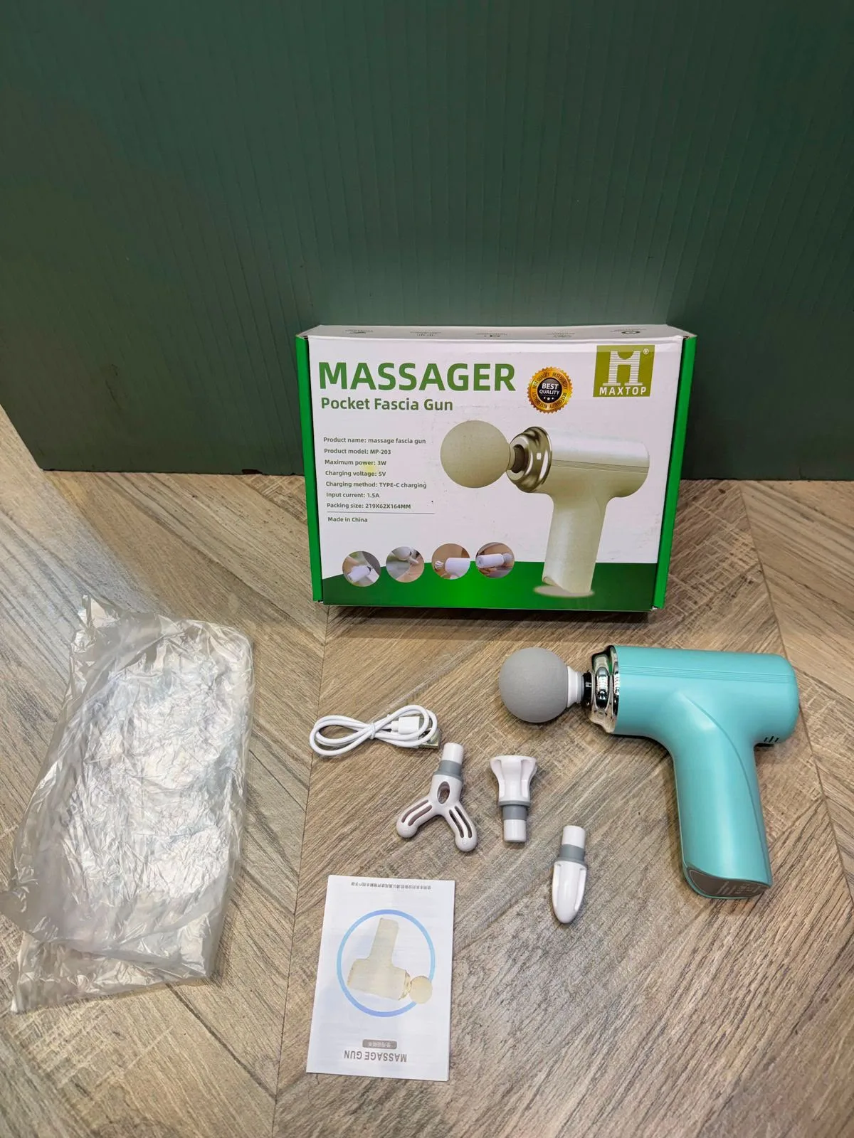 Gun massager