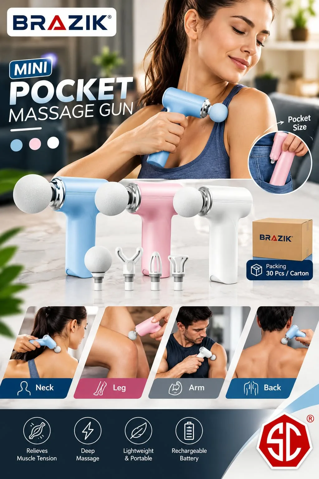Gun massager
