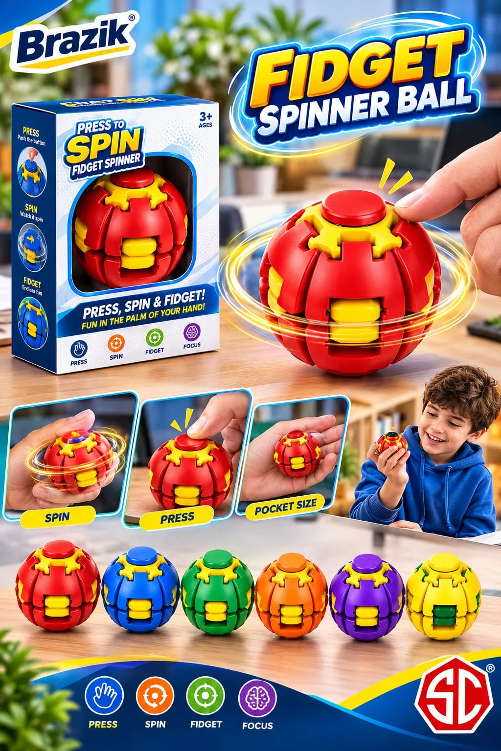 Press spinner
