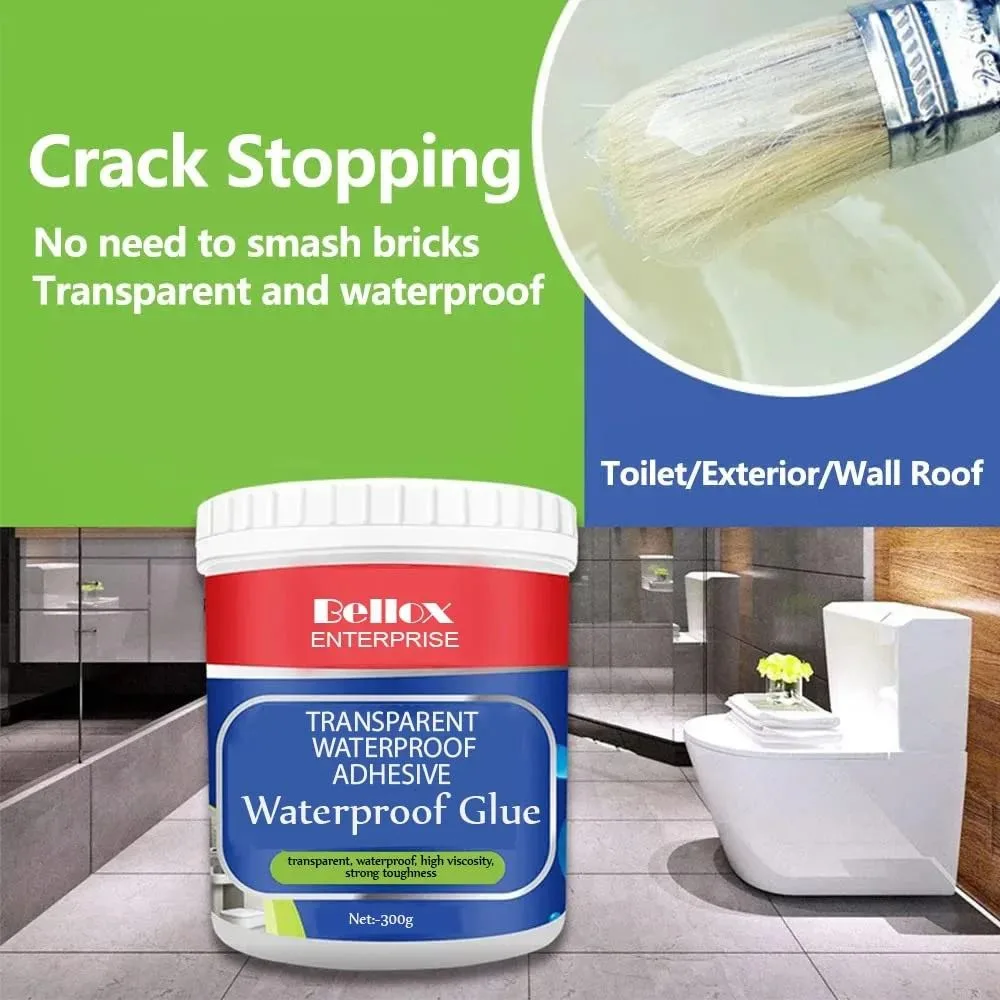 Transparent glue