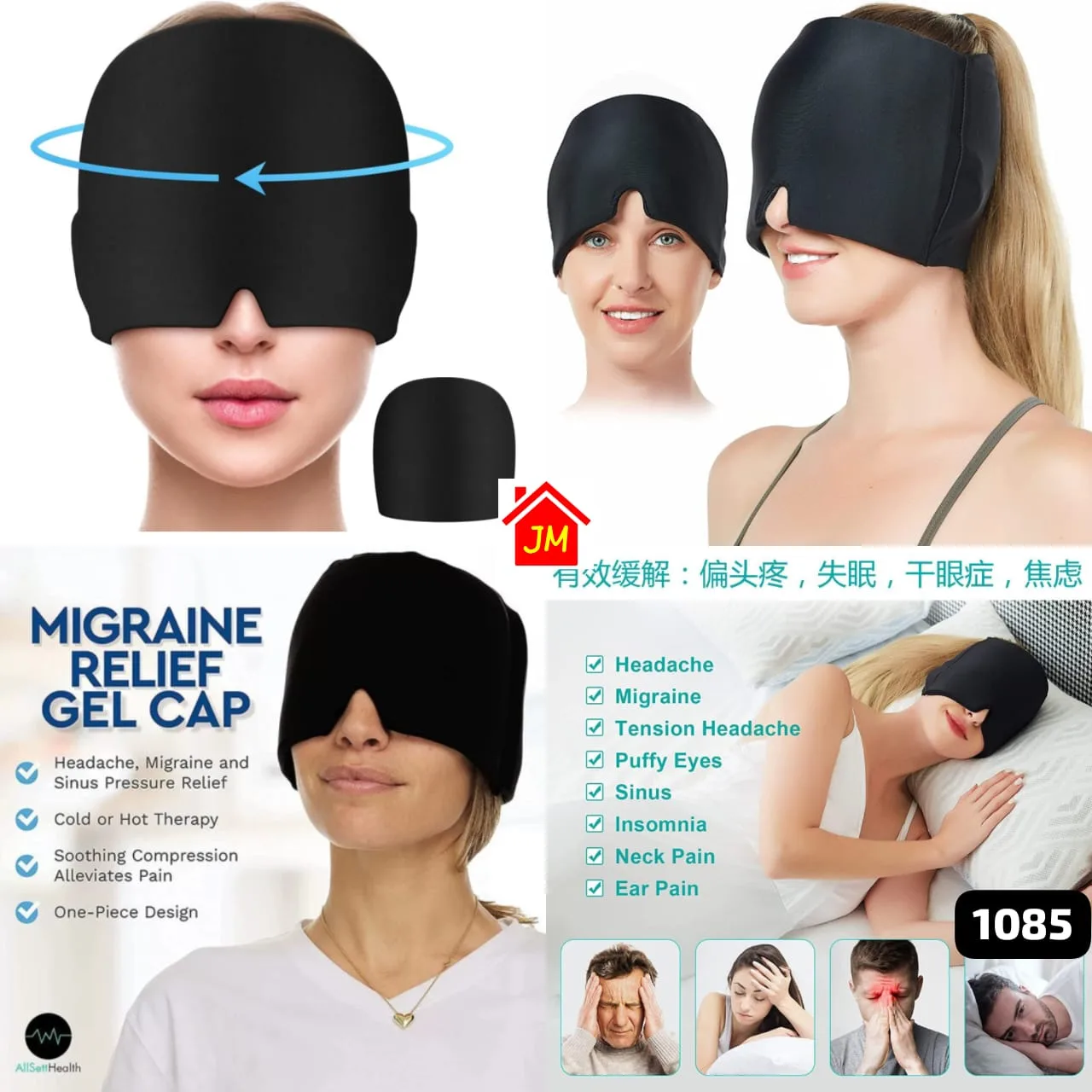 Migrane cap