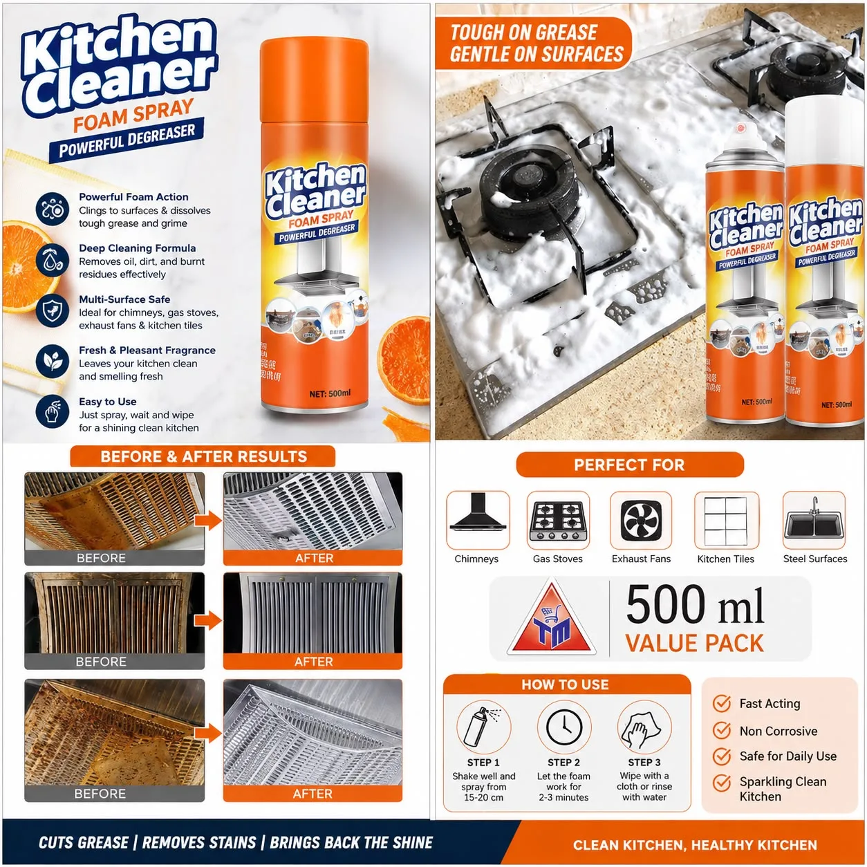 Kitchen cleaner