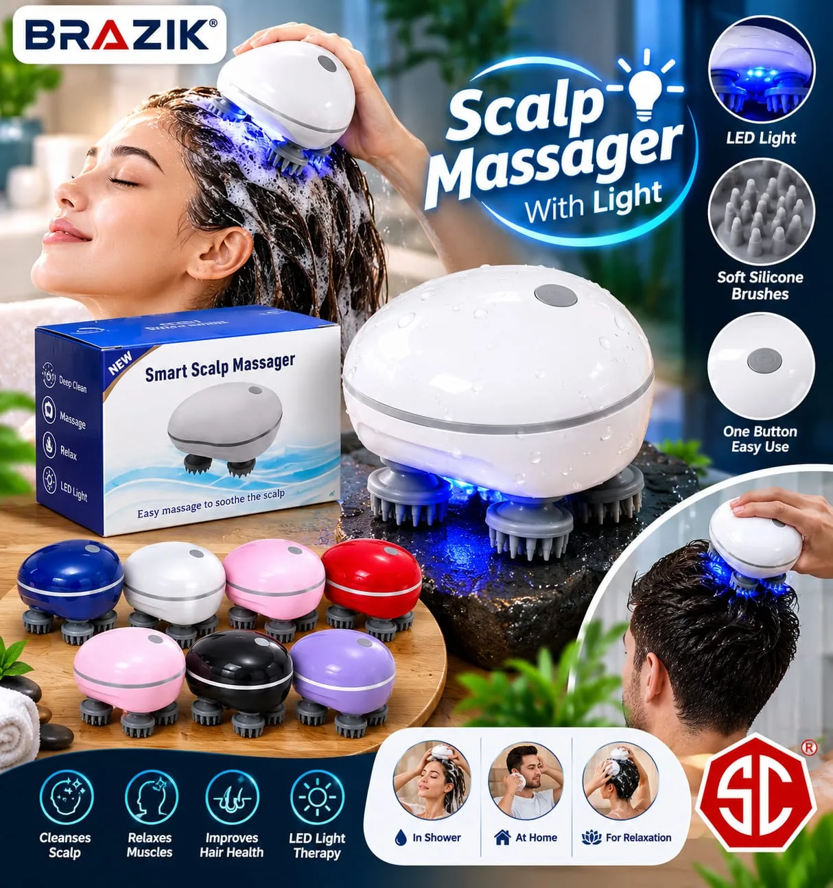 Scalp massager