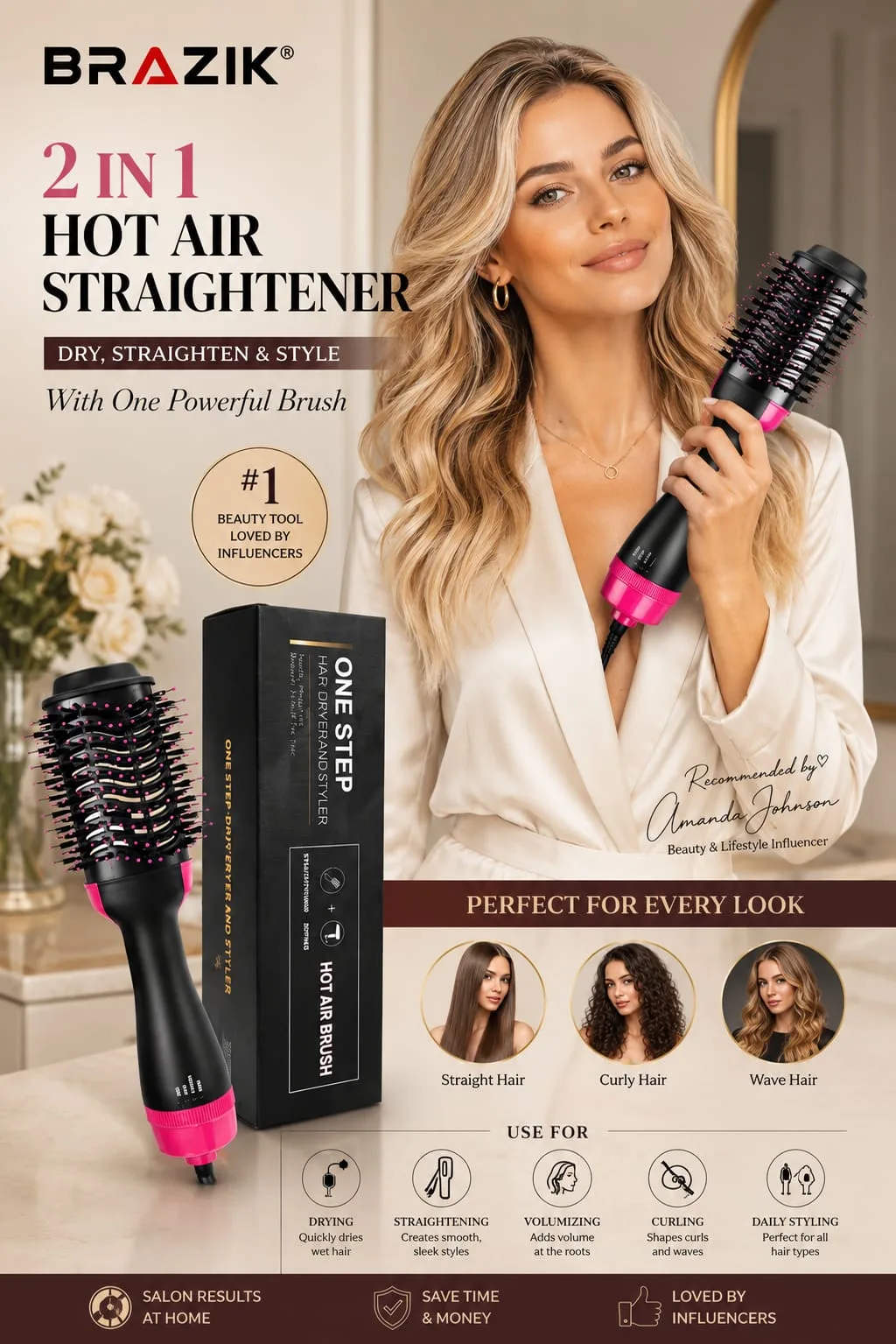 Hair strightner